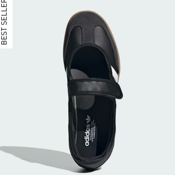 adidas Black and White Sneakers - Picture 2 of 3